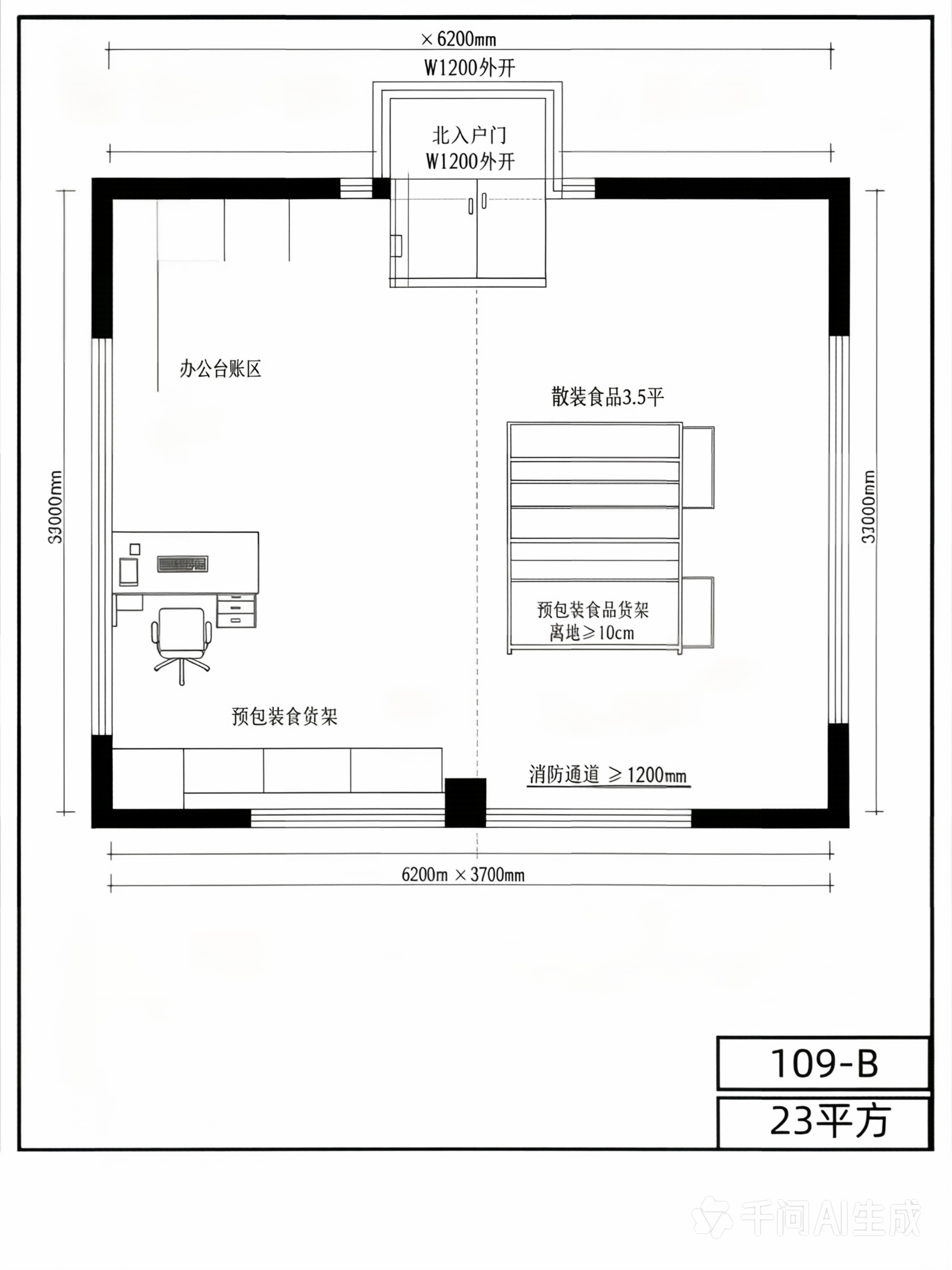 CAD图注册公司的时候地址平面图